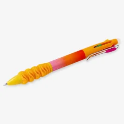 Penna gel cancellabile multicolore arancione