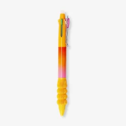 Penna gel cancellabile multicolore arancione