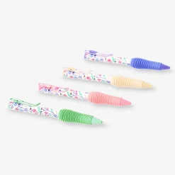 Penne a sfera cancellabili con clip - 4 pz