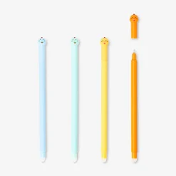 Penne gel cancellabili - topper dinosauri - 4 pz