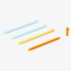 Penne gel cancellabili - topper dinosauri - 4 pz