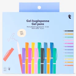 Penne gel con ricariche - 12 pz