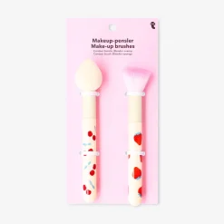 Pennelli da trucco con stampa di bacche - 2 pz