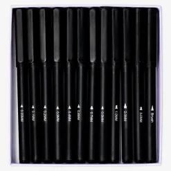 Penne per disegno e calligrafia - 12 pz