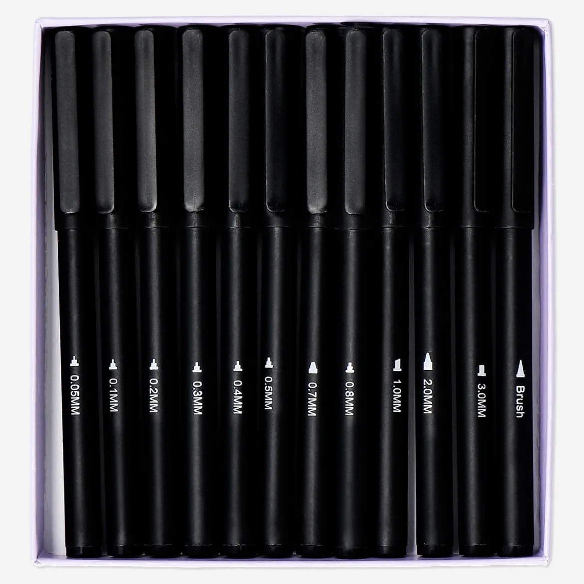 Penne per disegno e calligrafia - 12 pz