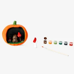 Personaggi autunnali fai da te nella zucca