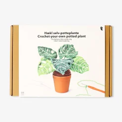 Pianta all’uncinetto DIY - Monstera