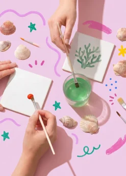 Piastrelle in ceramica DIY - 3 pz
