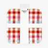 Piatti da picnic a scacchi - 4 pz