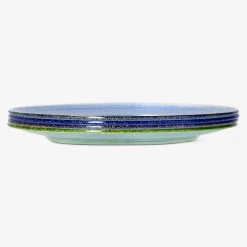 Piatti glitterati riutilizzabili - 4 pz