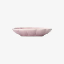 Piatto a forma di fiore rosa - 10 cm