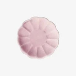 Piatto a forma di fiore rosa - 10 cm