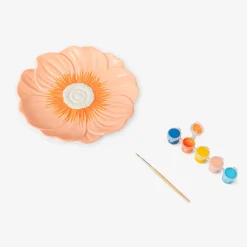 Piatto decorativo fai da te a forma di fiore