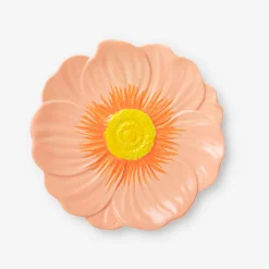 Piatto decorativo fai da te a forma di fiore