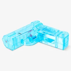Pistola ad acqua blu pieghevole
