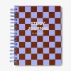 Planner di studio a quadretti 2026-2027 - In inglese