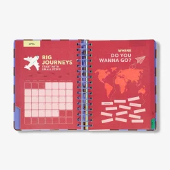 Planner di studio a quadretti 2026-2027 - In inglese