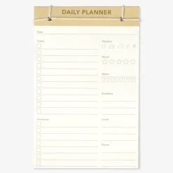 Planner giornaliero Papà con tracciamento del benessere - A5