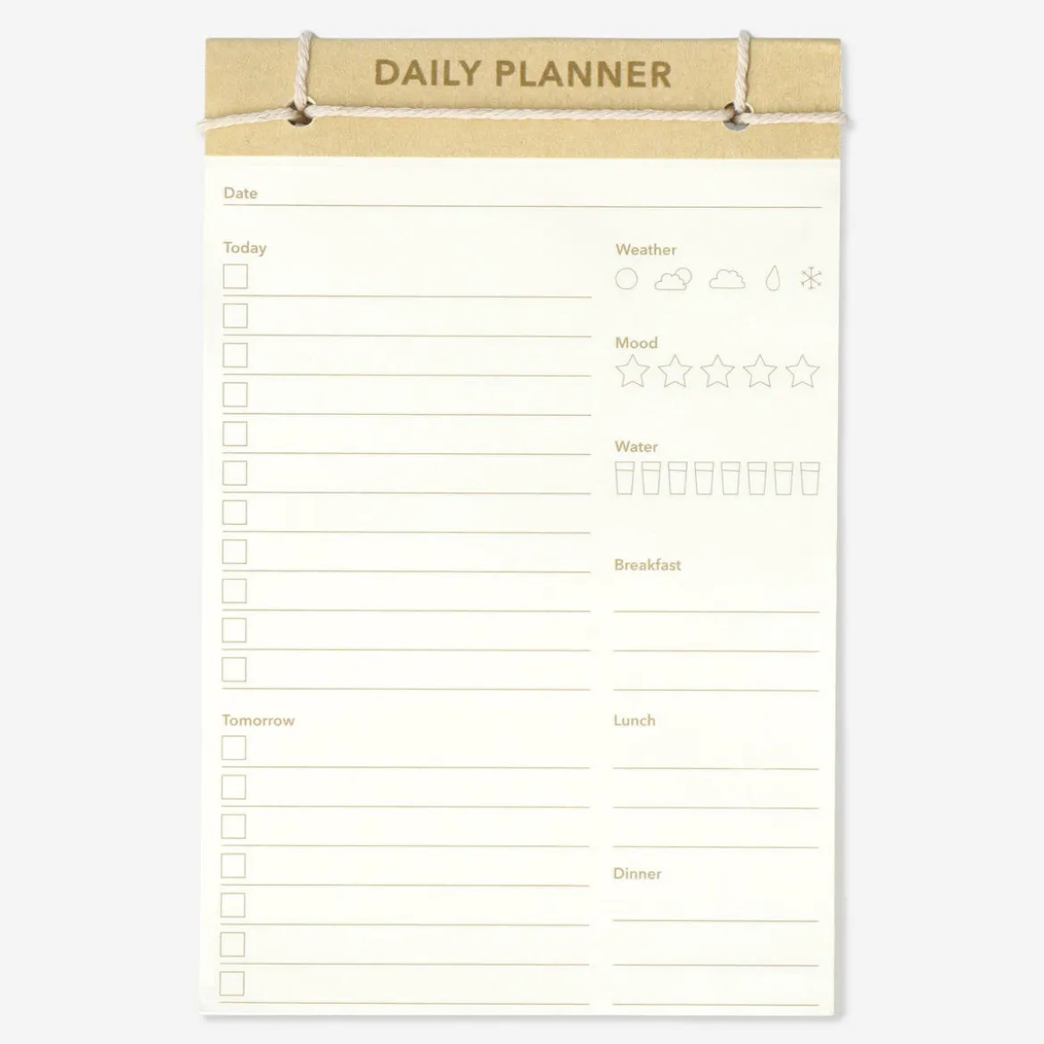 Planner giornaliero Papà con tracciamento del benessere - A5
