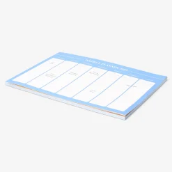 Planner settimanale A4 blu