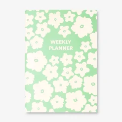 Planner settimanale B5 floreale
