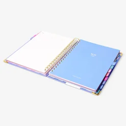 Planner settimanale blu 2027 - In inglese
