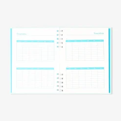 Planner studio blu - in inglese