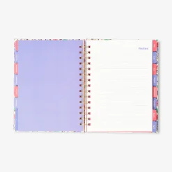 Planner studio floreale - in inglese