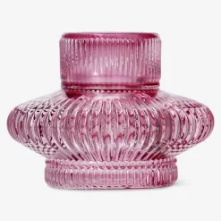 Portacandele rosa 2 in 1