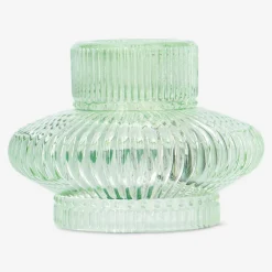 Portacandele verde 2 in 1