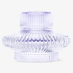 Portacandele viola 2 in 1
