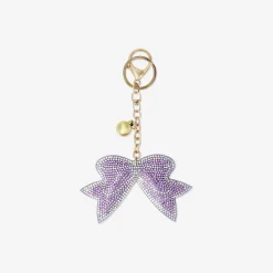 Portachiavi - Fiocco glitterato