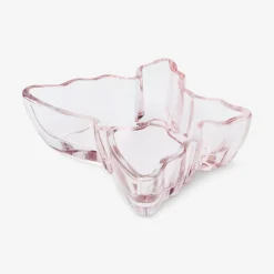 Porta tealight a fiore rosa