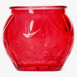 Porta tealight a forma di fragola