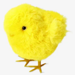 Pulcino decorativo peluche - 19 cm