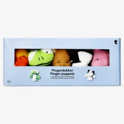 Pupazzi da dito con animali della fattoria - 5 pz