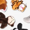 Pupazzi da dito degli animali della giungla
