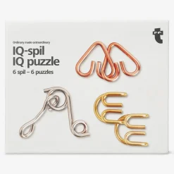 Puzzle IQ in metallo - 6 pz