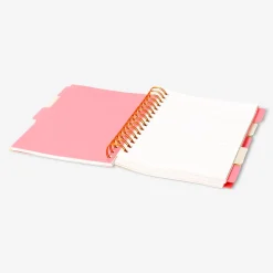 Quaderno A5 a pois con segnapagina