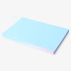 Quaderno A5 con bordo arcobaleno