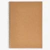 Quaderno a puntini rilegato a spirale in formato A4 con copertina in carta craft