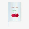 Quaderno a righe A5 con copertina color ciliegia