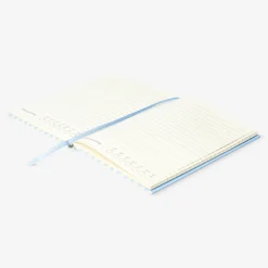 Quaderno a righe A5 con copertina color ciliegia