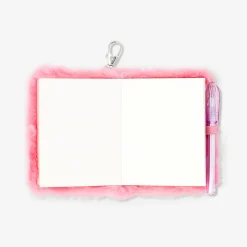 Quaderno con portachiavi - mostro caramella