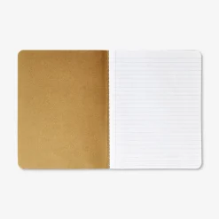 Quaderno d'esercizi con copertina in carta da regalo