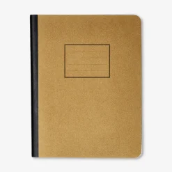 Quaderno d'esercizi con copertina in carta da regalo