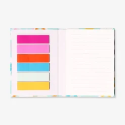Quaderno floreale con segnapagina