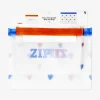 Sacchetti a chiusura ermetica con cuori - 2 pz