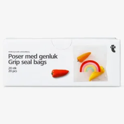 Sacchetti a chiusura ermetica. 20 pz