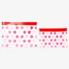 Sacchetti richiudibili riutilizzabili con mele rosse - 2 pz